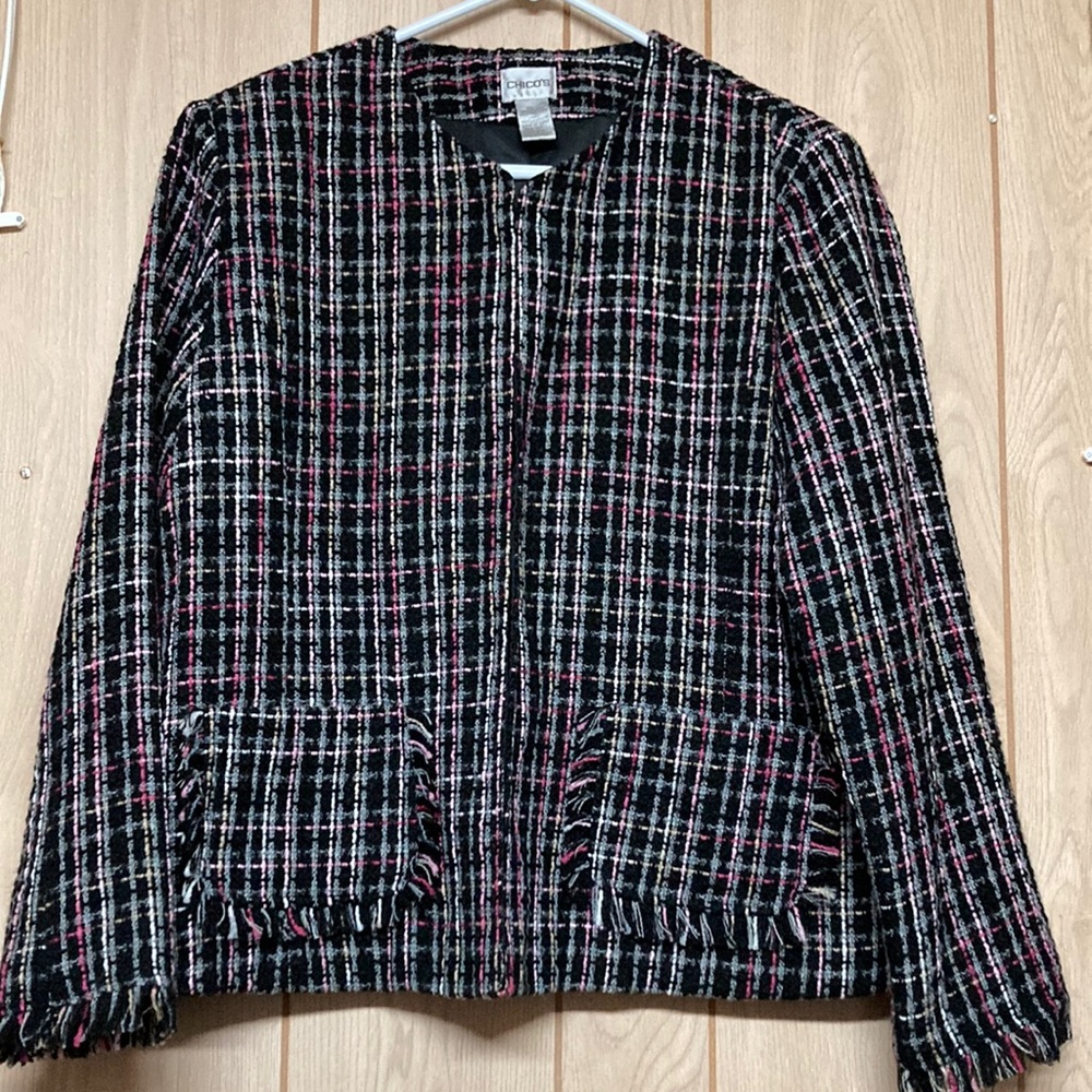 Chico’s Tweed jacket/blazer